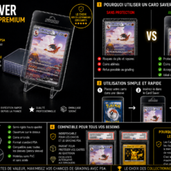 BUYCARDS® 25 Card Saver Semi Rigid Card Holders PSA