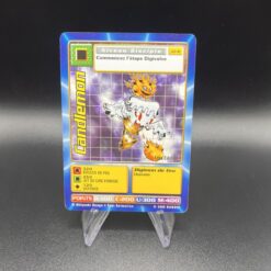 Carte Digimon CANDLEMON Niveau Disciple JD-41 FR BANDAI 1999 Exc++