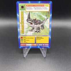 Carte Digimon Monochromon Bo-12 Niveau Champion Bandai 1999 FR EXC