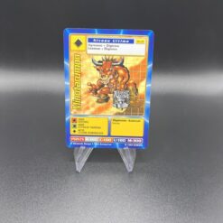 Carte Digimon Minotarumon Bo-21 Niveau Ultime Bandai 1999 FR EXC