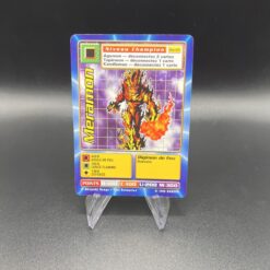 Carte Digimon Meramon Bo-05 Niveau Champion Bandai 1999 FR EXC