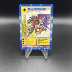 Carte Digimon Megadramon Bo-69 Niveau Ultime Bandai 2000 FR EXC