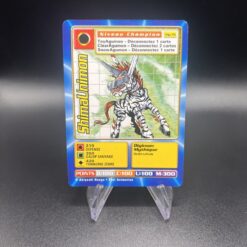 Carte Digimon ShimaUnimon Mp-76 Niveau Champion FR Exc