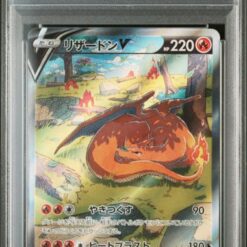 Carte Pokemon Dracaufeu V 211/172 SAR s12a PSA 10