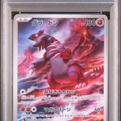 Carte Pokemon Groudon 069/062 AR Sv3a PSA 10
