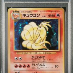 Carte Pokemon Feunard Holo Base Set PSA 9