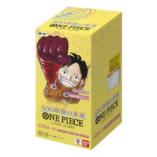 Display One Piece OP07 The Future of 500 Years Later Sealed