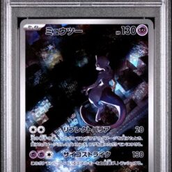 Carte Pokemon Mewtwo 183/165 AR sv2a PSA 10