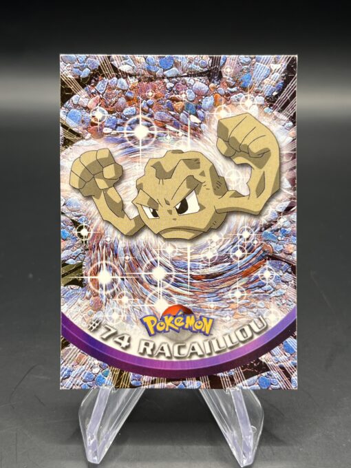 Carte Pokemon Racaillou #74 Topps TV Animation Edition