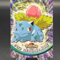Carte Pokemon Herbizarre #2 Topps TV Animation Edition
