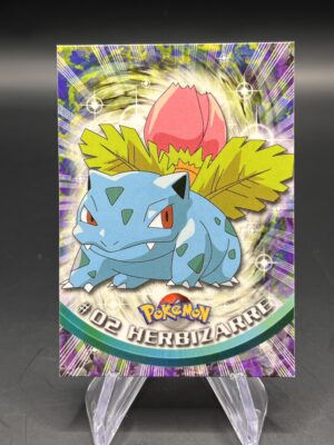 Carte Pokemon Herbizarre #2 Topps TV Animation Edition