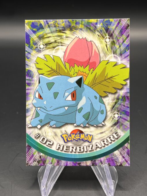 Carte Pokemon Herbizarre #2 Topps TV Animation Edition