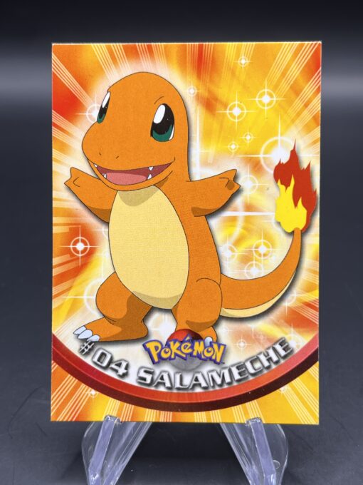 Carte Pokemon Salameche #4 Topps TV Animation Edition
