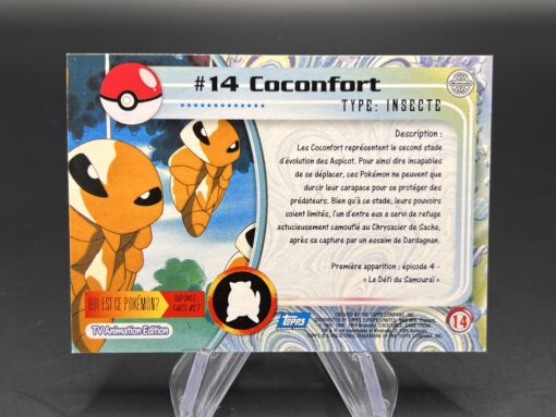 Carte Pokemon Coconfort #14 Topps TV Animation Edition – Image 2