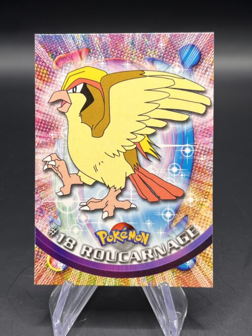 Carte Pokemon Roucarnage #18 Topps TV Animation Edition