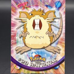 Carte Pokemon Rattatac #20 Topps TV Animation Edition