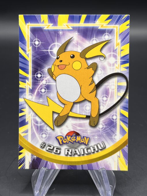 Carte Pokemon Raichu #26 Topps TV Animation Edition