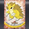 Carte Pokemon Sablaireau #28 Topps TV Animation Edition