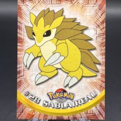Carte Pokemon Sablaireau #28 Topps TV Animation Edition
