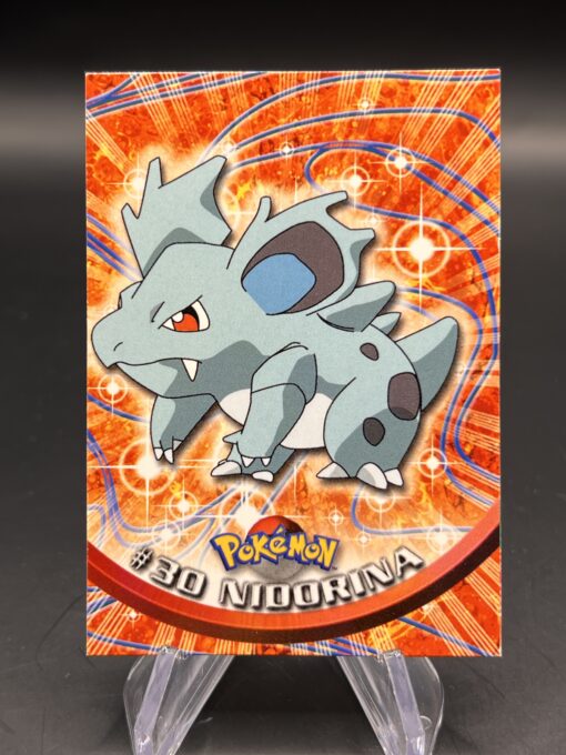 Carte Pokemon Nidorina #30 Topps TV Animation Edition