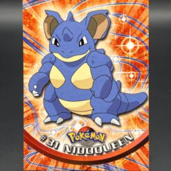 Carte Pokemon Nidoqueen #31 Topps TV Animation Edition