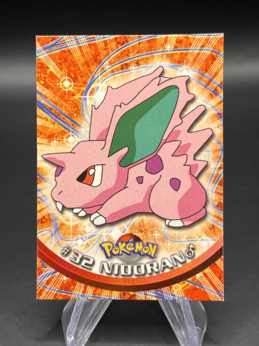 Carte Pokemon Nidoran #32 Topps TV Animation Edition