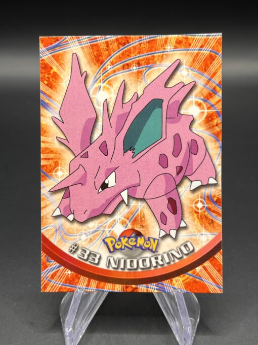 Carte Pokemon Nidorino #33 Topps TV Animation Edition