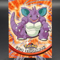 Carte Pokemon Nidoking #34 Topps TV Animation Edition