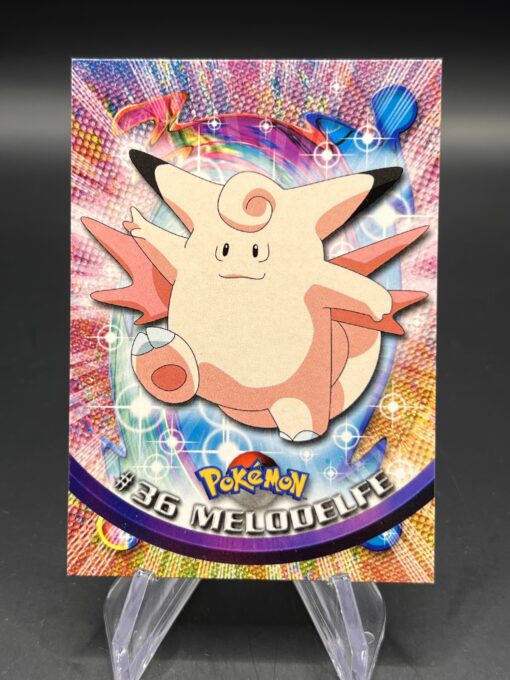 Carte Pokemon Mélodelfe #36 Topps TV Animation Edition