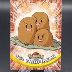 Carte Pokemon Triopikeur #51 Topps TV Animation Edition