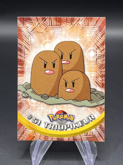 Carte Pokemon Triopikeur #51 Topps TV Animation Edition
