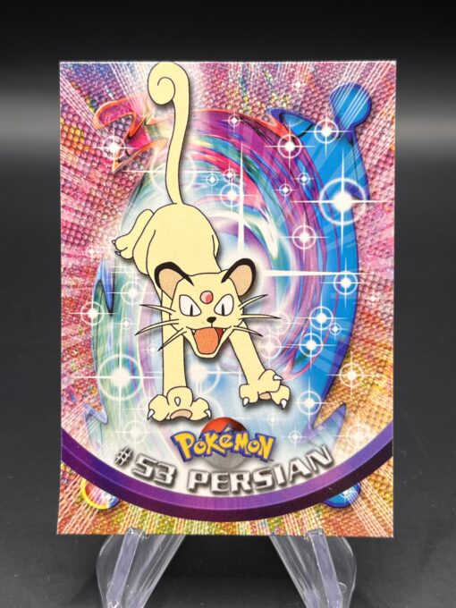 Carte Pokemon Persian #53 Topps TV Animation Edition