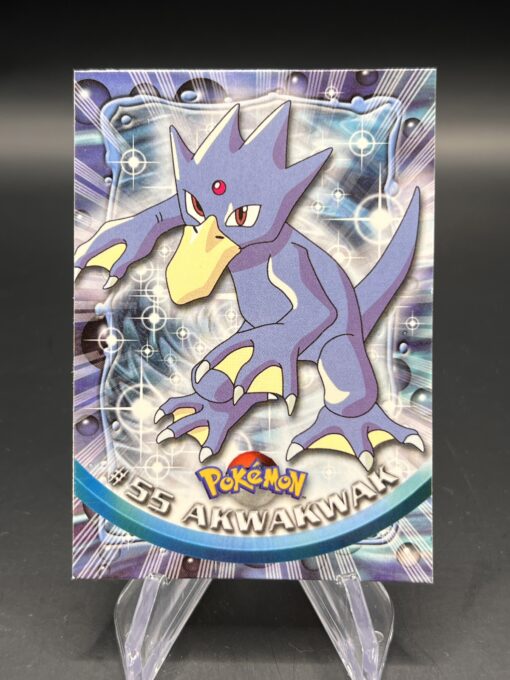 Carte Pokemon Akwakwak #55 Topps TV Animation Edition