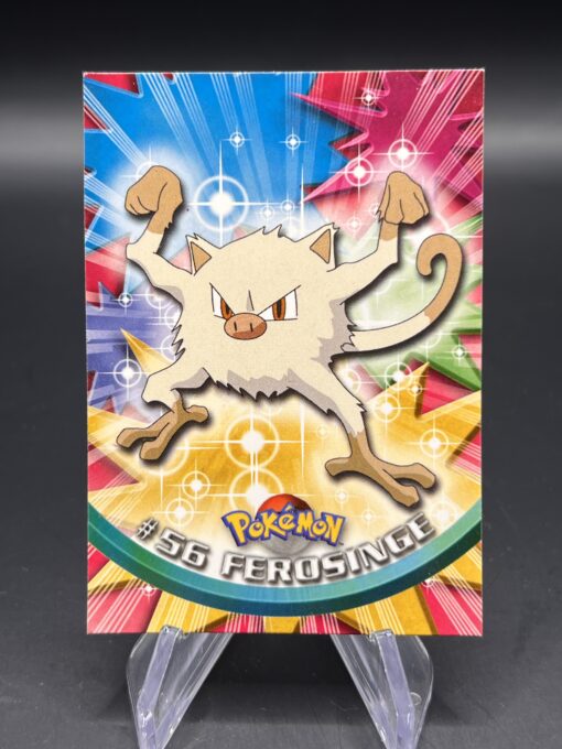 Carte Pokemon Férosinge #56 Topps TV Animation Edition