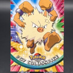 Carte Pokemon Colossinge #57 Topps TV Animation Edition