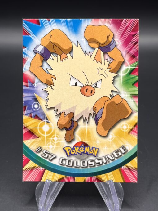 Carte Pokemon Colossinge #57 Topps TV Animation Edition