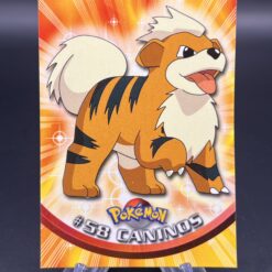 Carte Pokemon Caninos #58 Topps TV Animation Edition