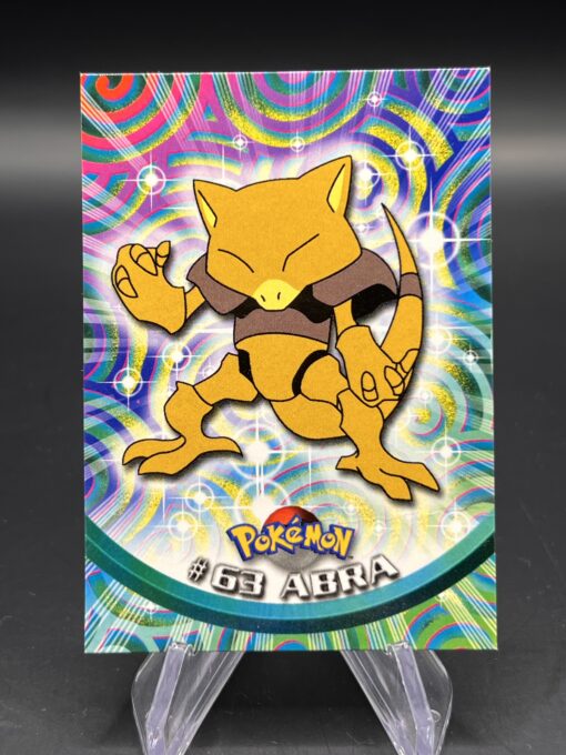 Carte Pokemon Abra #63 Topps TV Animation Edition