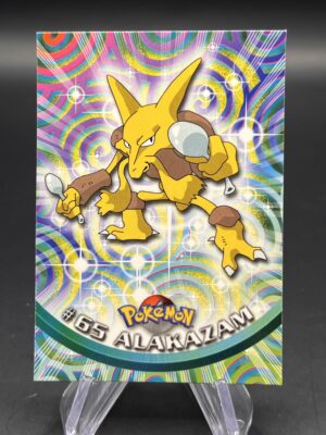 Carte Pokemon Alakazam #65 Topps TV Animation Edition