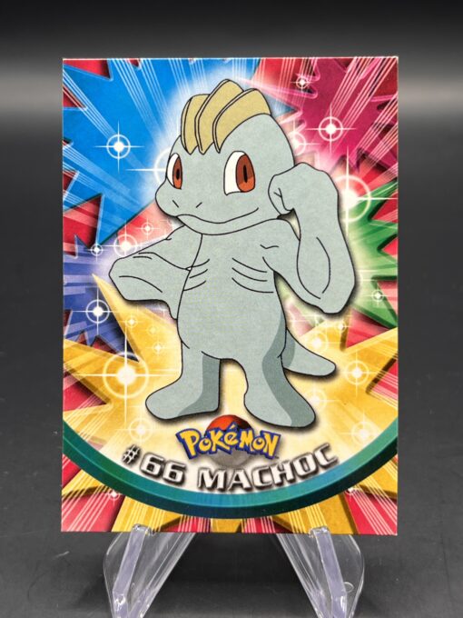 Carte Pokemon Machoc #66 Topps TV Animation Edition