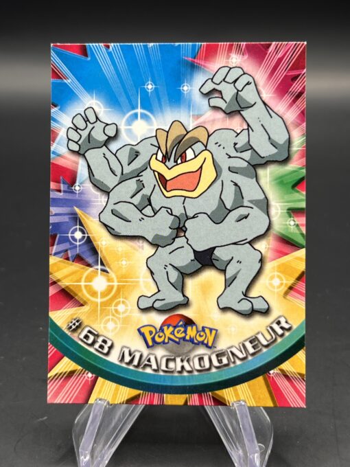Carte Pokemon Mackogneur #68 Topps TV Animation Edition